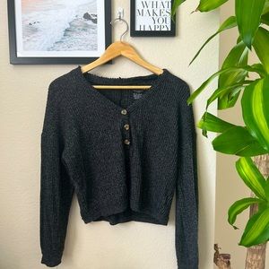 Gray sweater